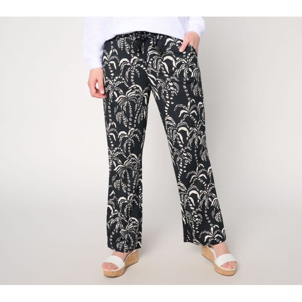 Belle by Kim Gravel Women's Pants Sz L Make Your Selection: Beach Black A724217